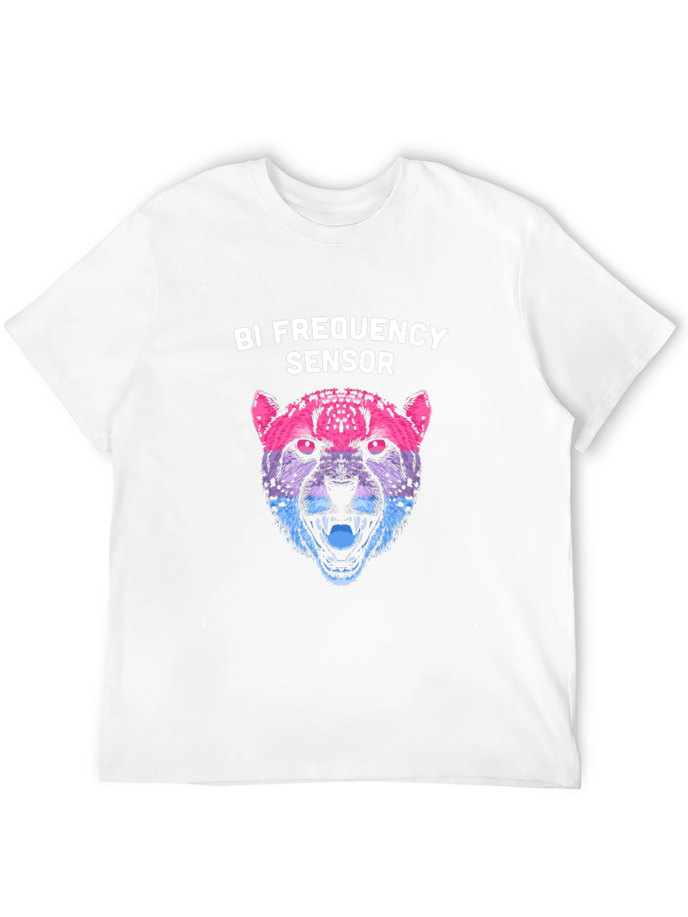 Bi Frequency Sensor Cheetah Graphic T-Shirt