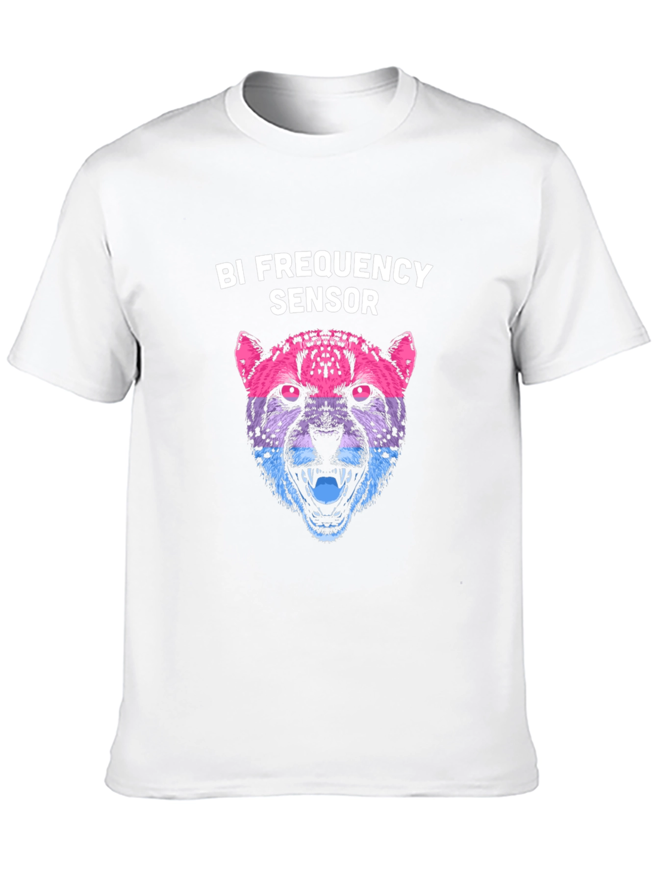 Bi Frequency Sensor Cheetah Graphic T-Shirt