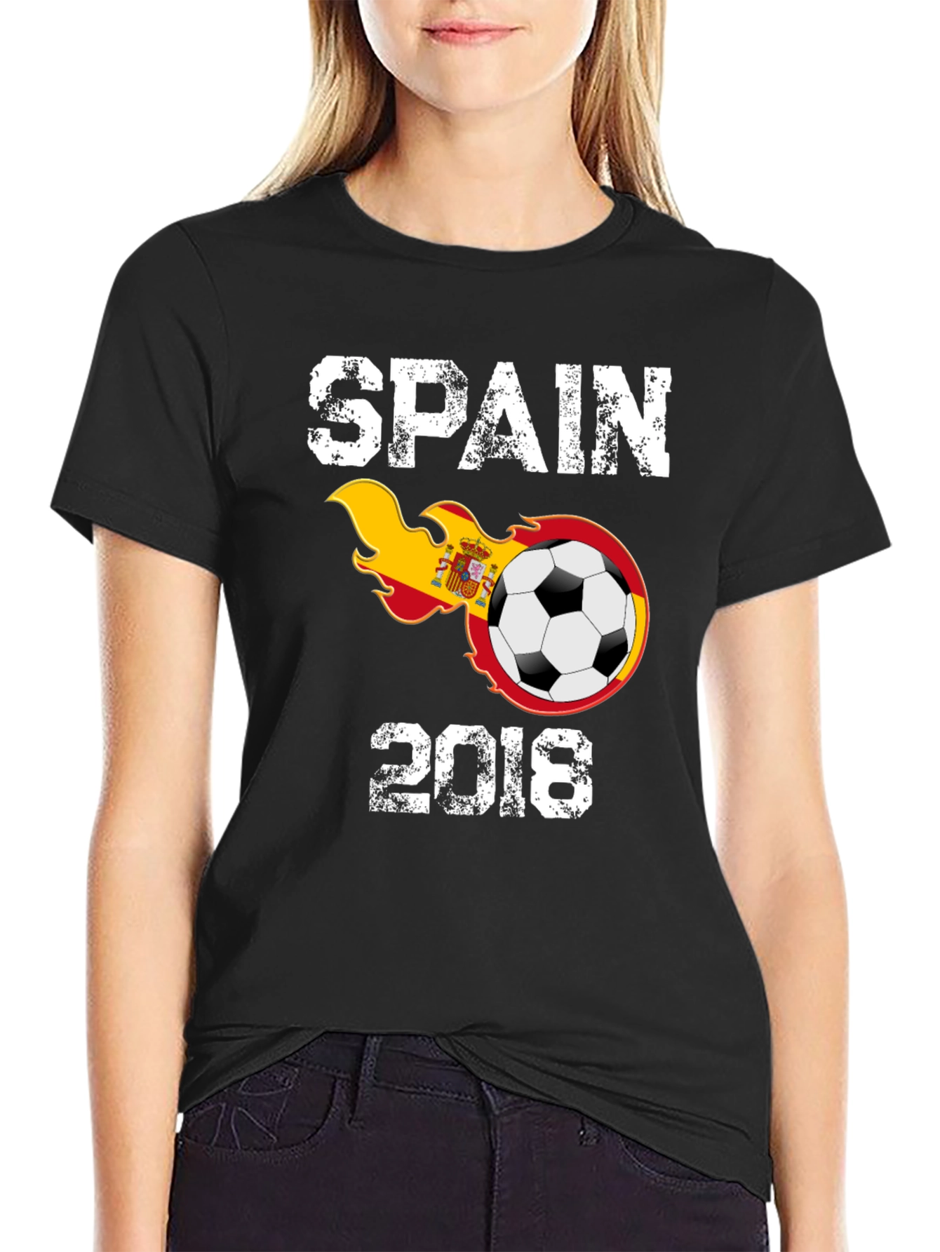 Spain Soccer 2018 Graphic T-Shirt