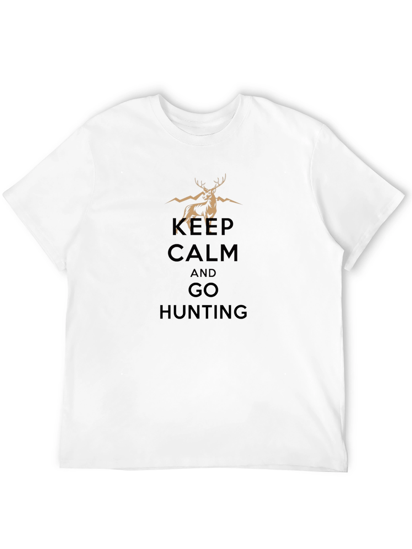 Keep Calm and Go Hunting Graphic Tee