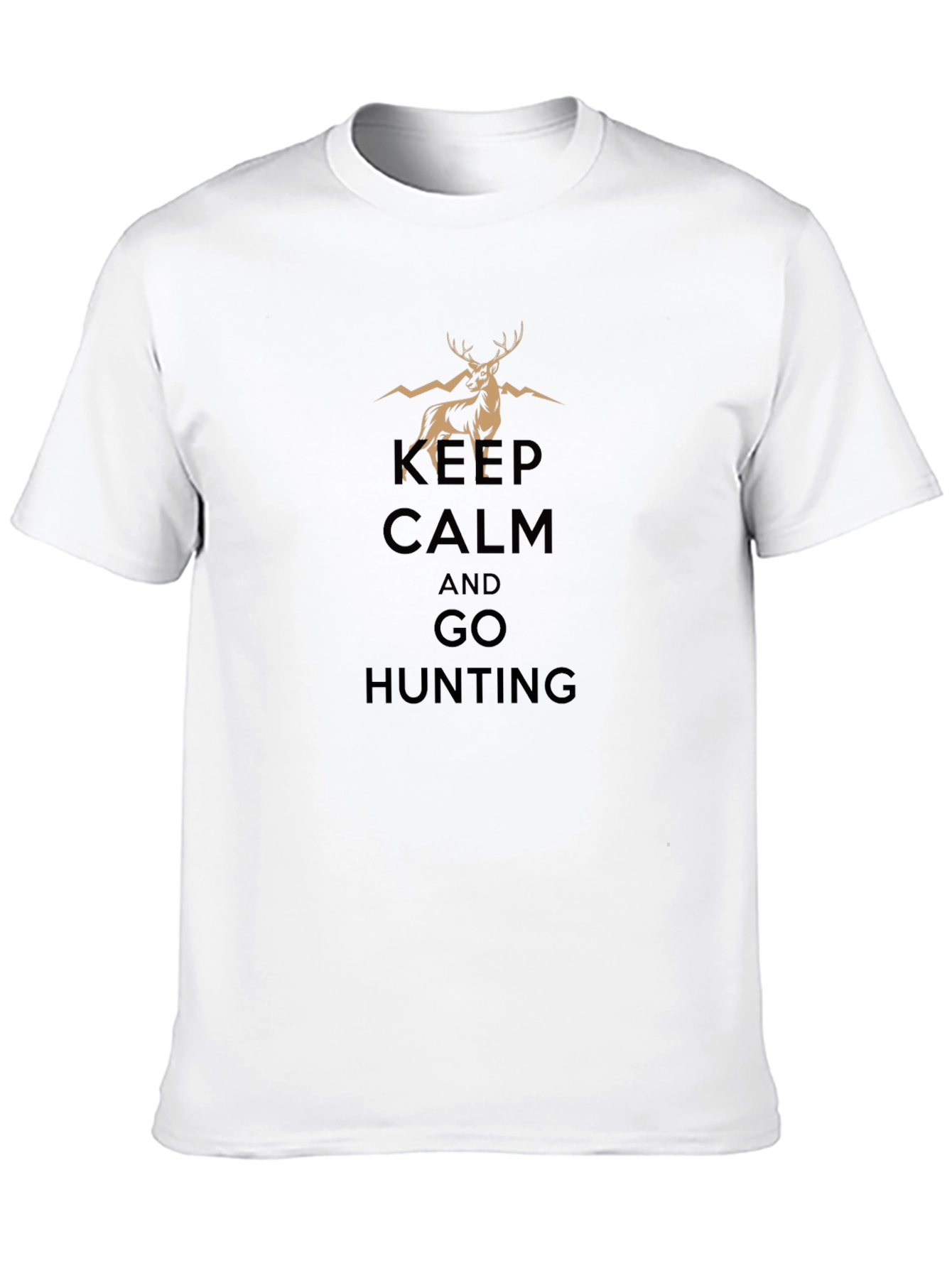 Keep Calm and Go Hunting Graphic Tee