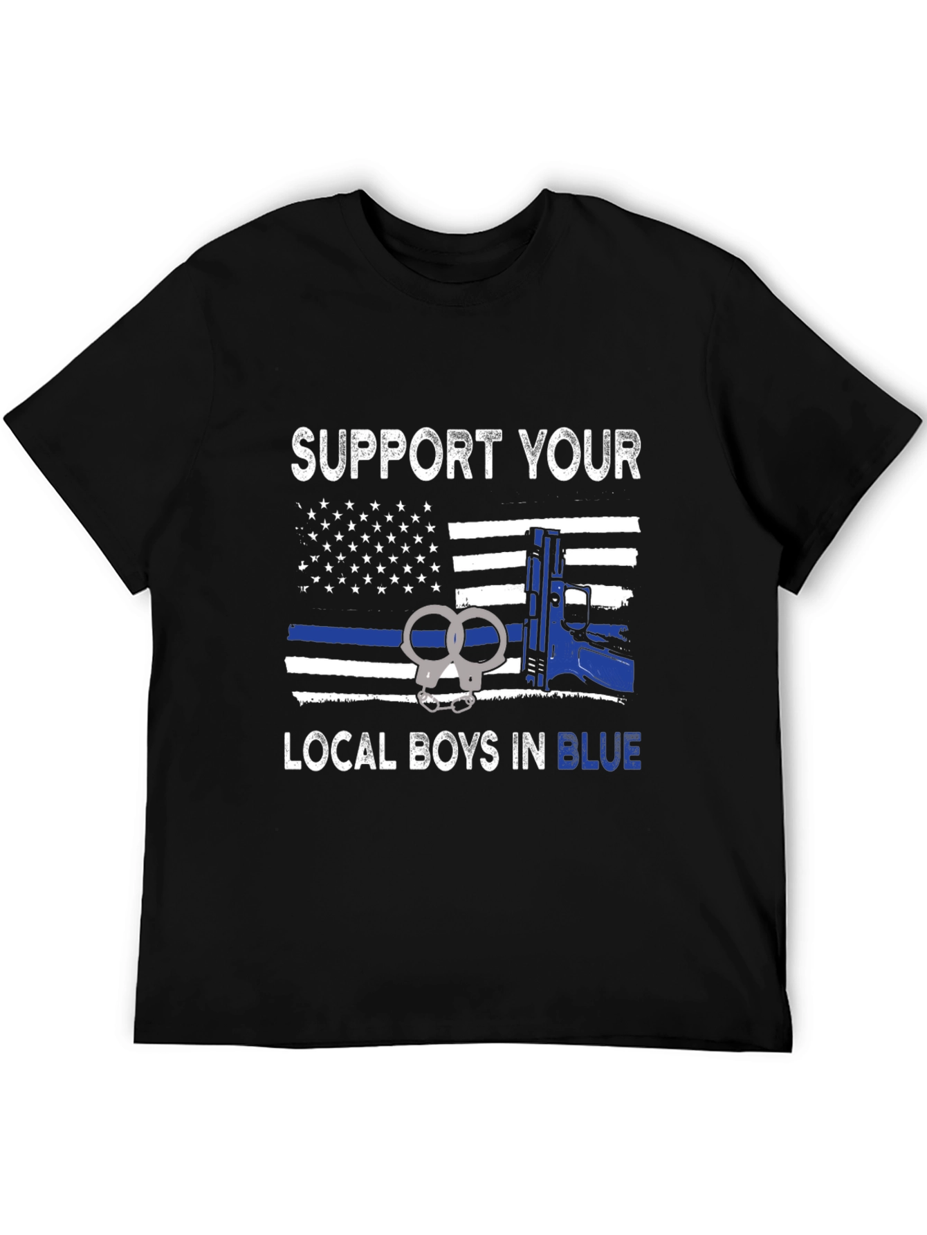 Support Local Boys in Blue T-Shirt