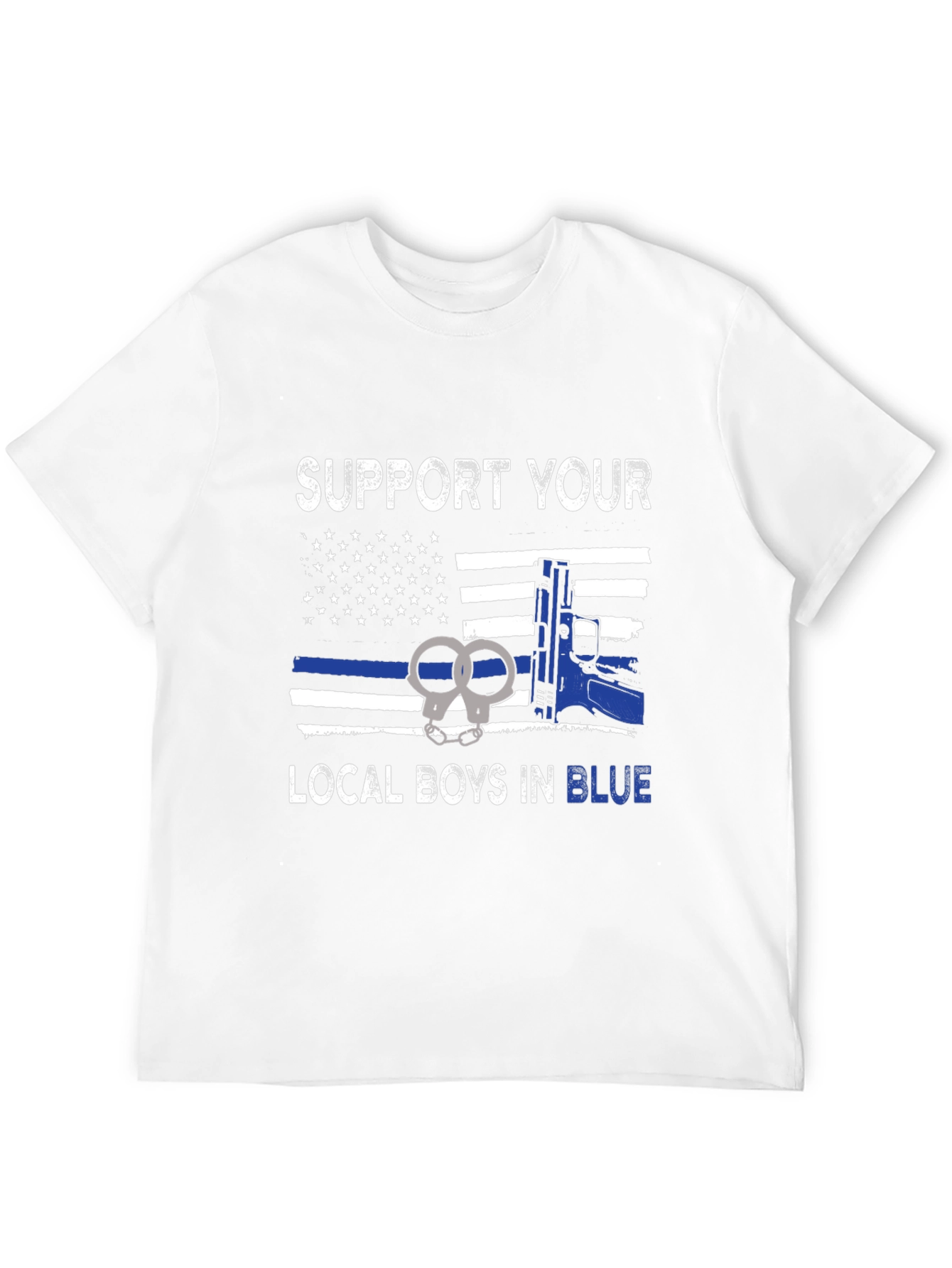 Support Local Boys in Blue T-Shirt
