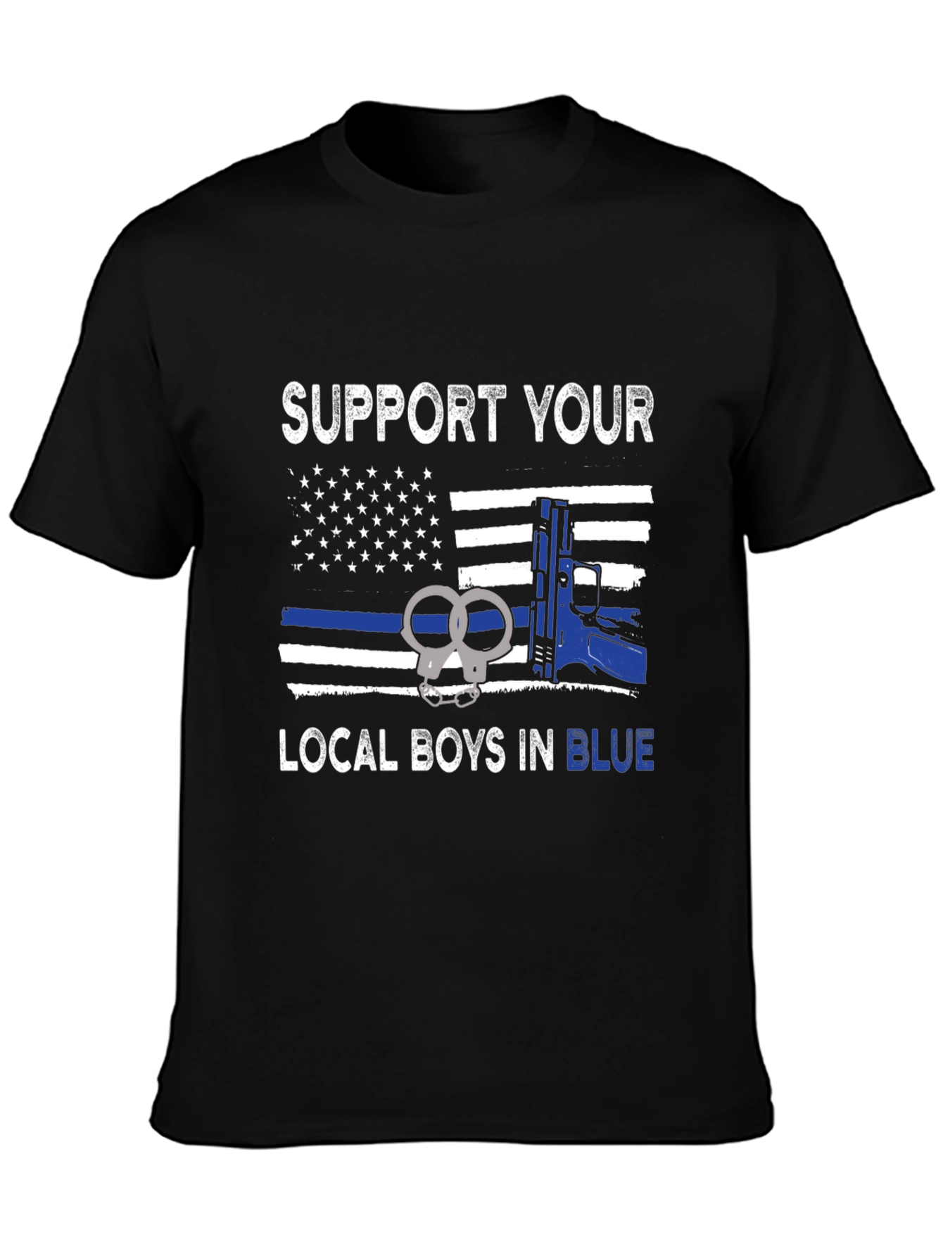 Support Local Boys in Blue T-Shirt