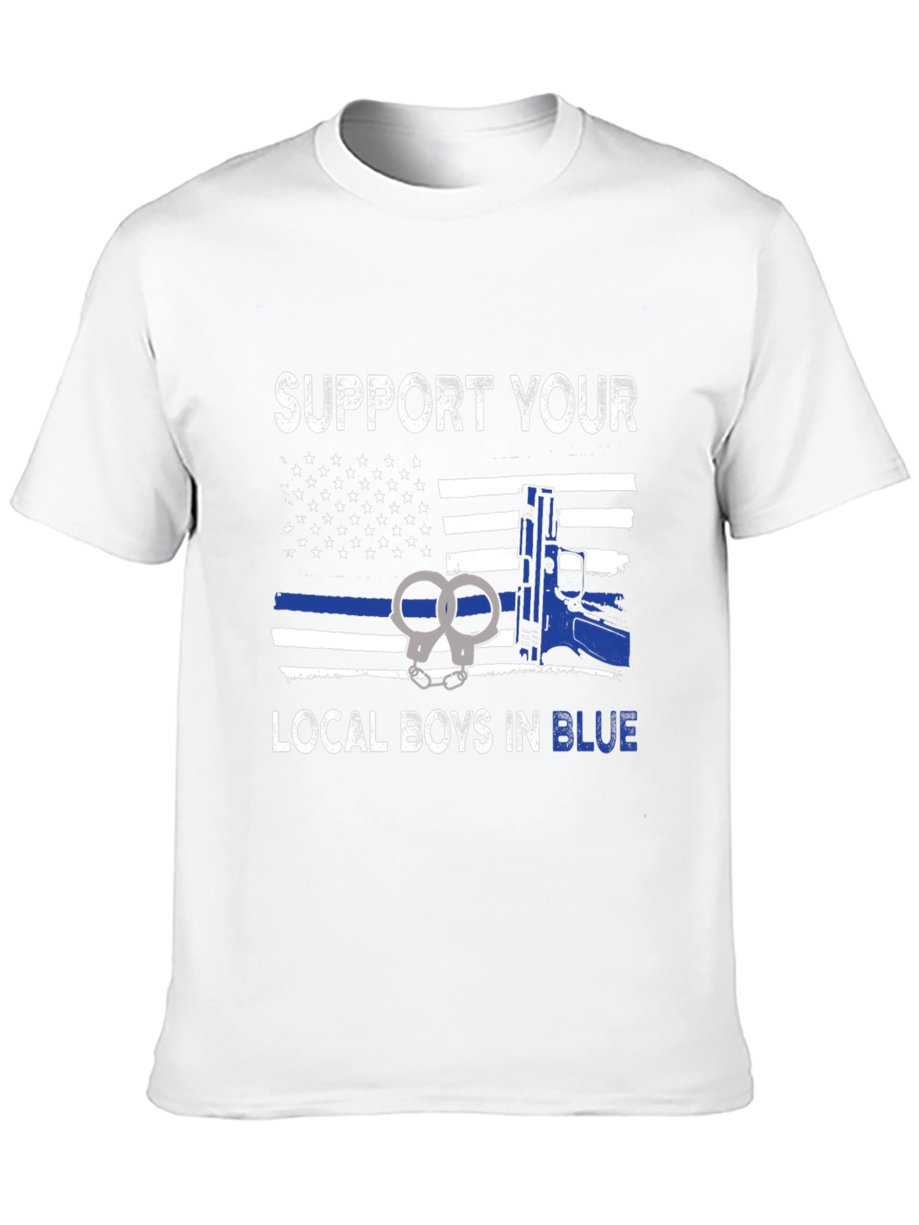 Support Local Boys in Blue T-Shirt