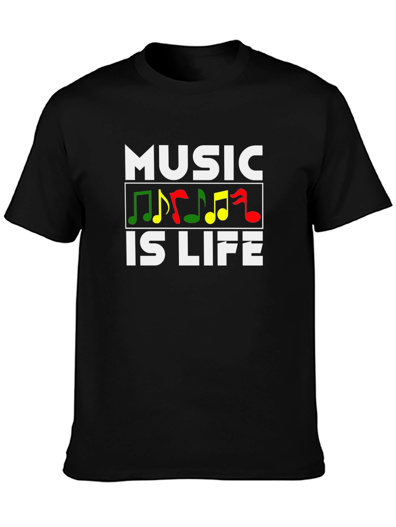 Music is Life Graphic Tee