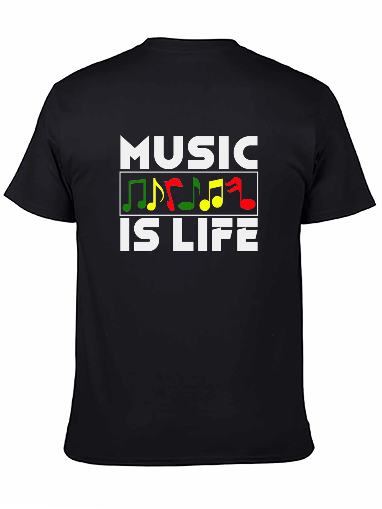 Music is Life Graphic Tee
