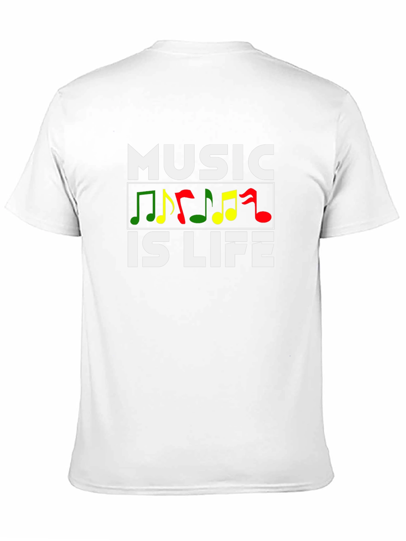 Music is Life Graphic Tee