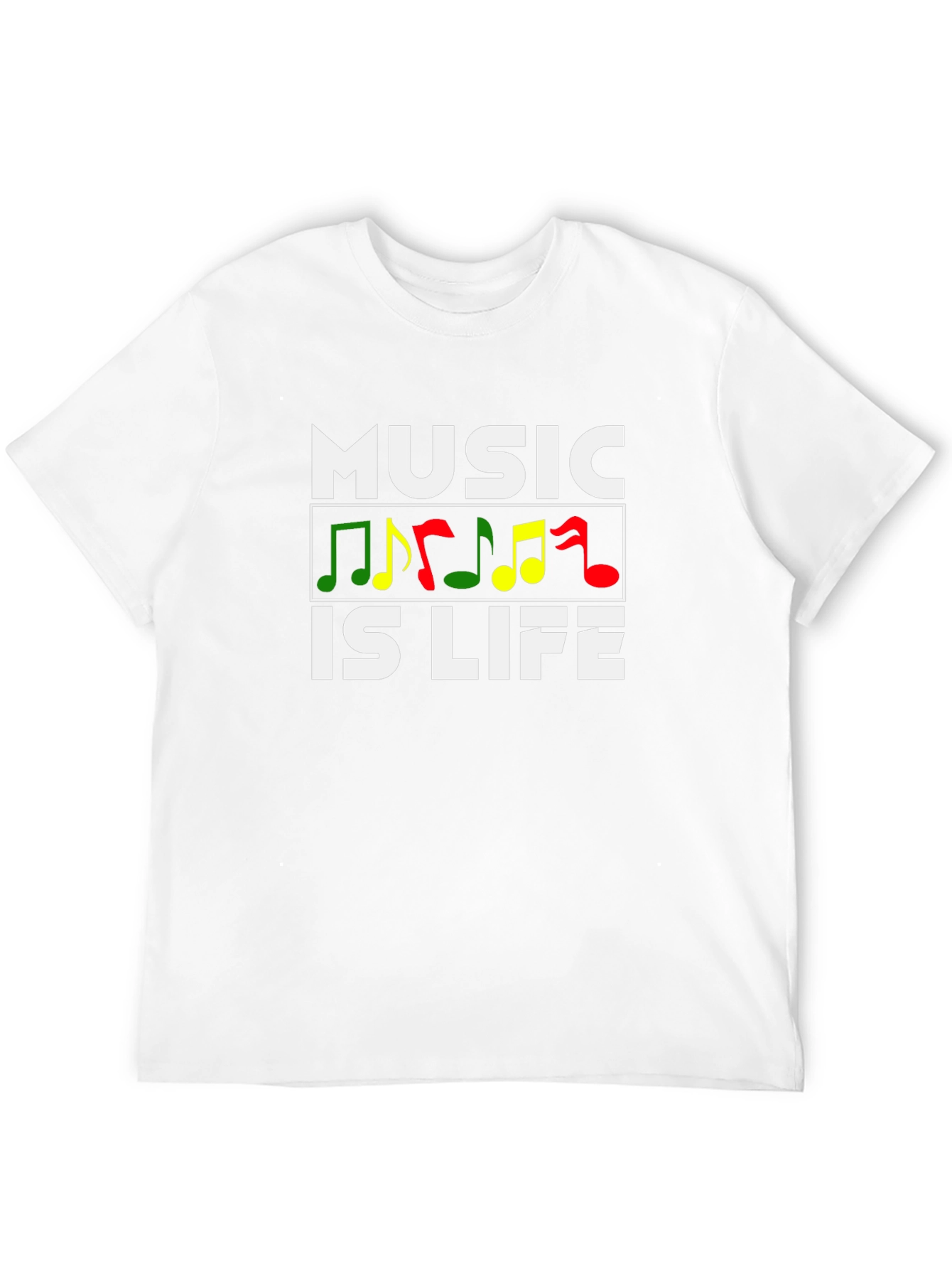 Music is Life Graphic Tee