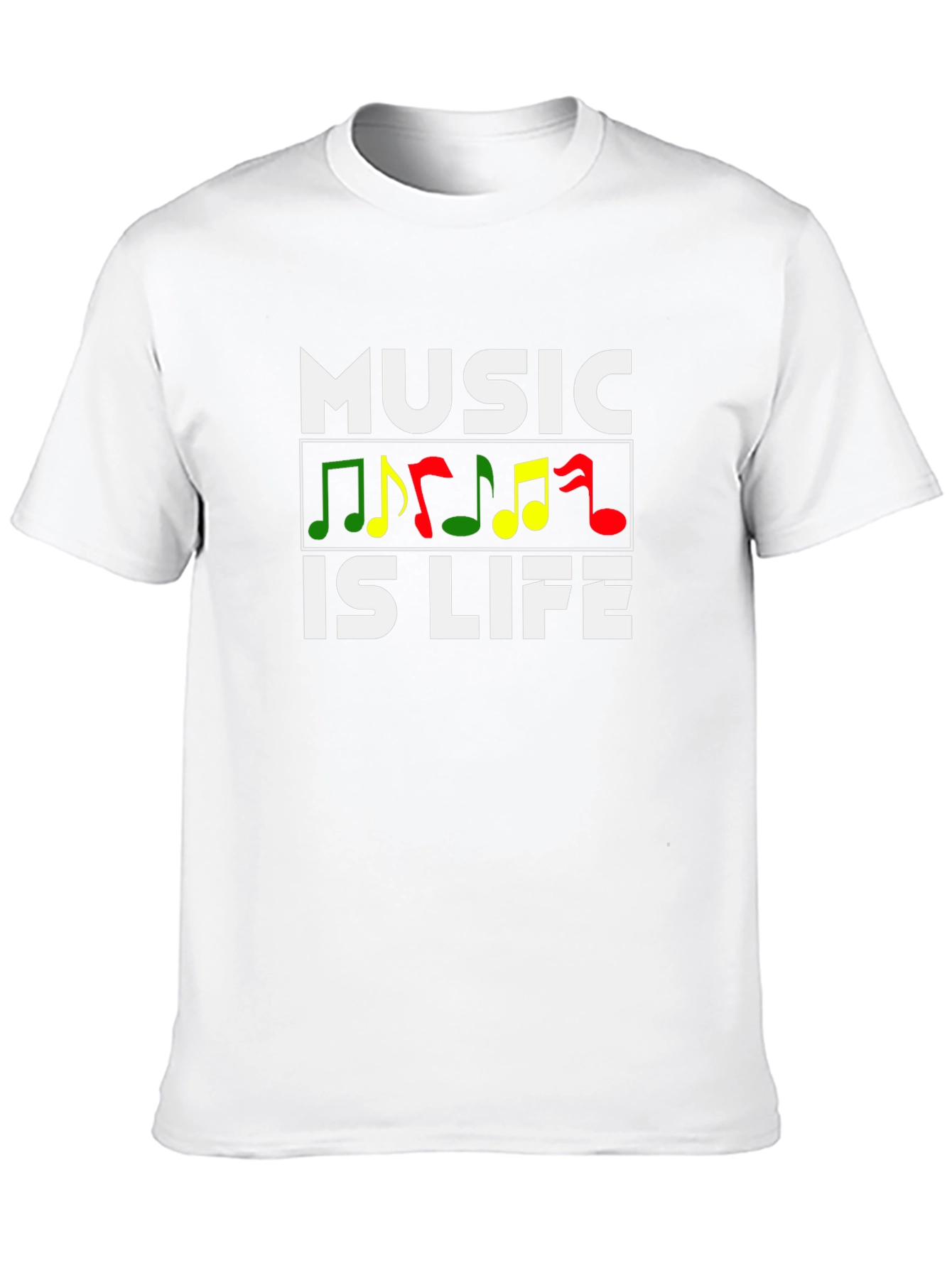 Music is Life Graphic Tee