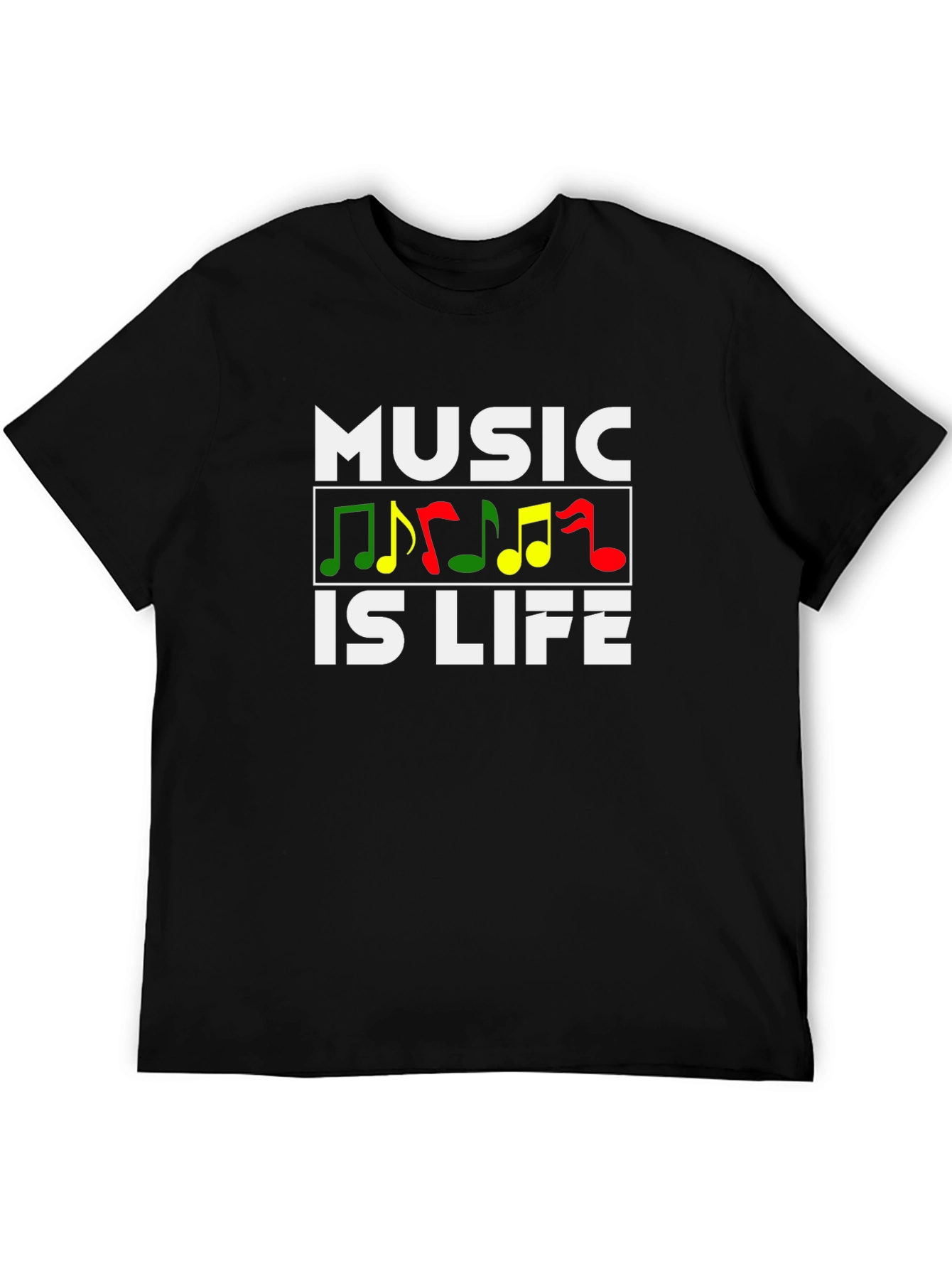 Music is Life Graphic Tee