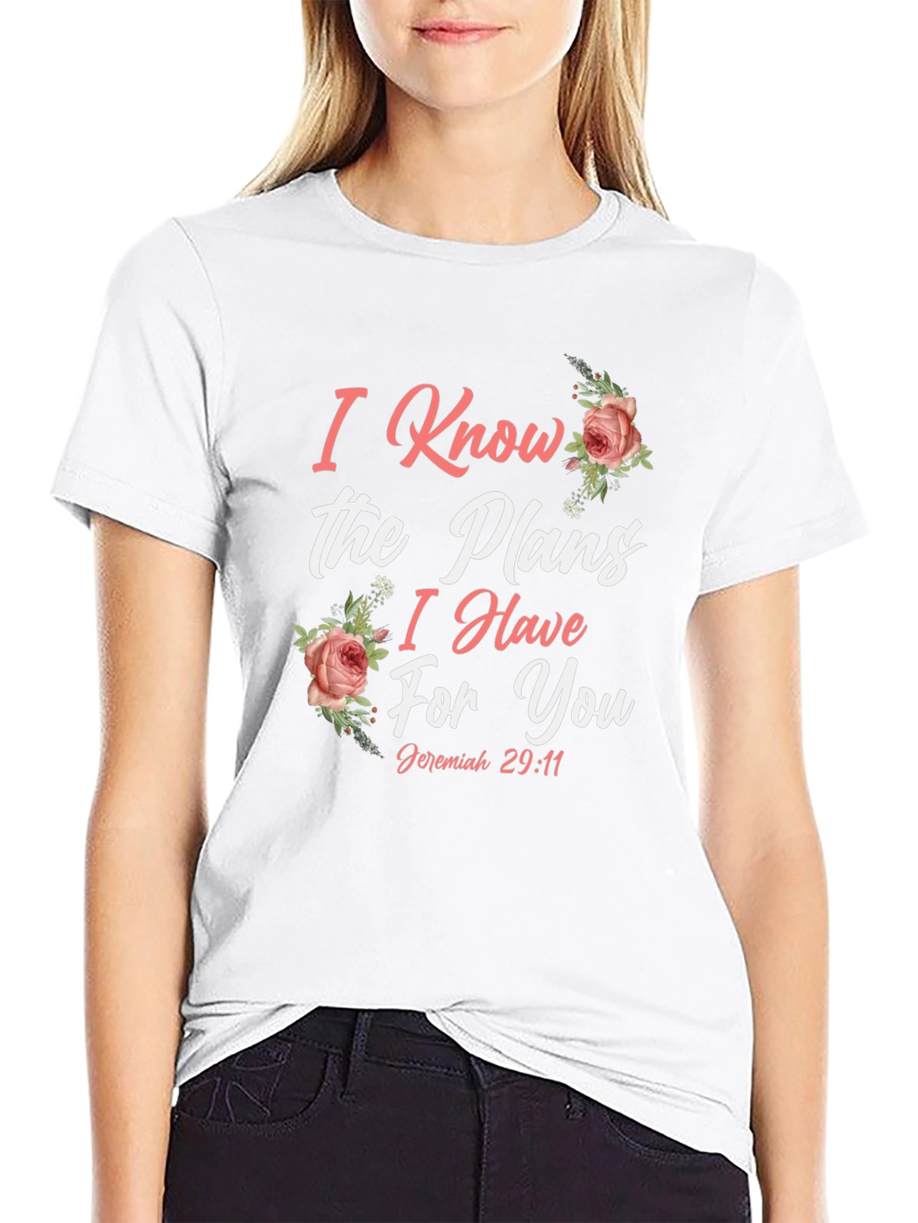 I Know the Plans Christian T-Shirt