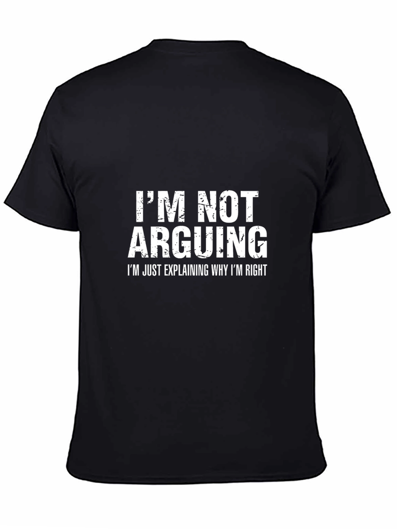 Funny Im Not Arguing Graphic T-Shirt