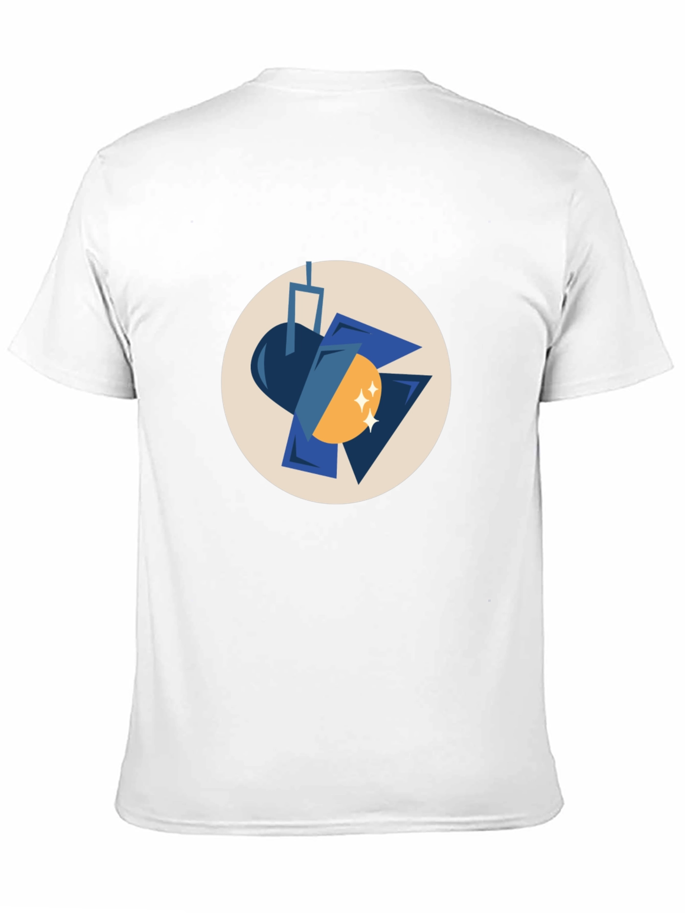 Spotlight Graphic Print Black T-Shirt