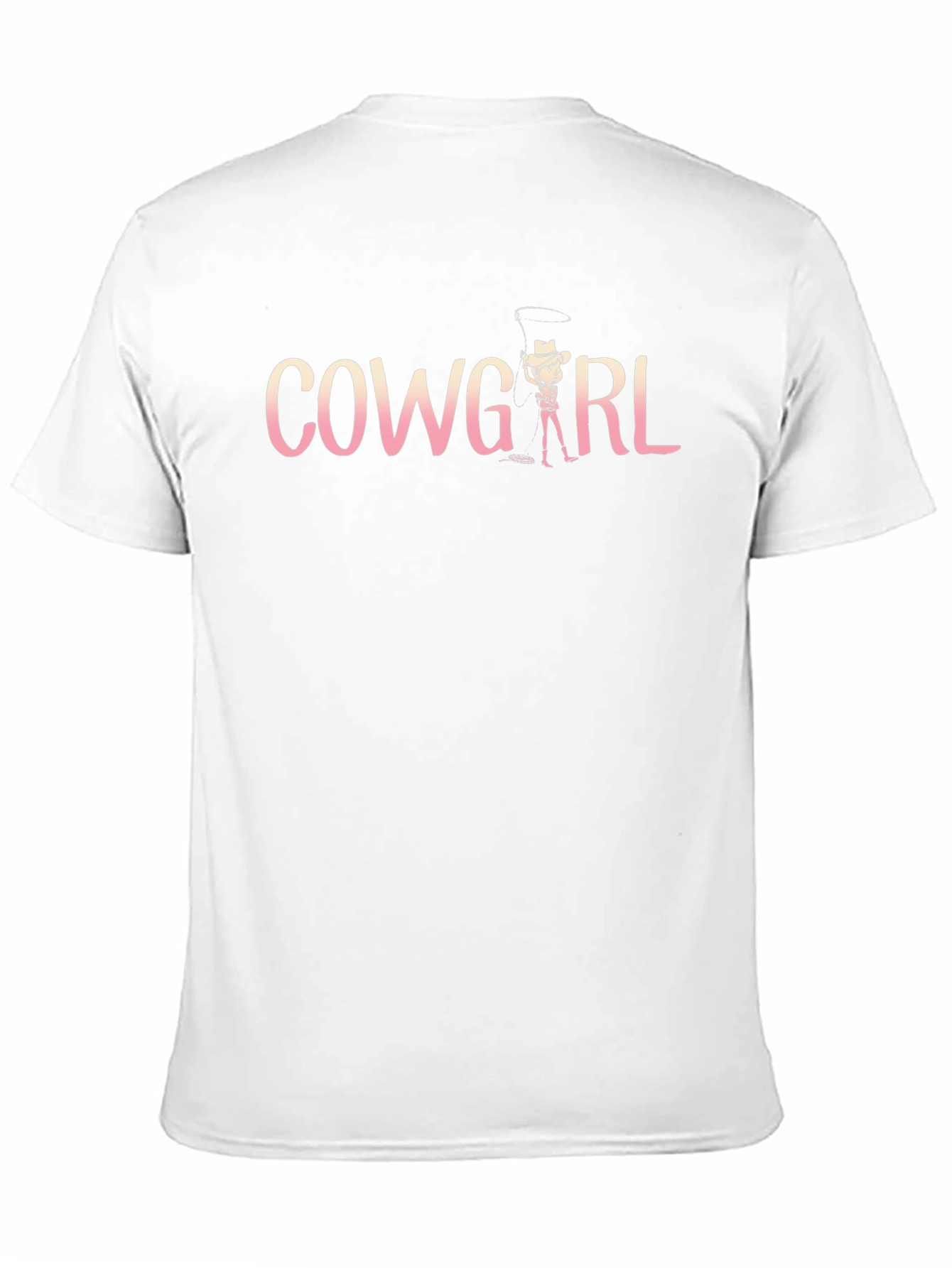 Cowgirl Graphic T-Shirt - Black Cotton Tee