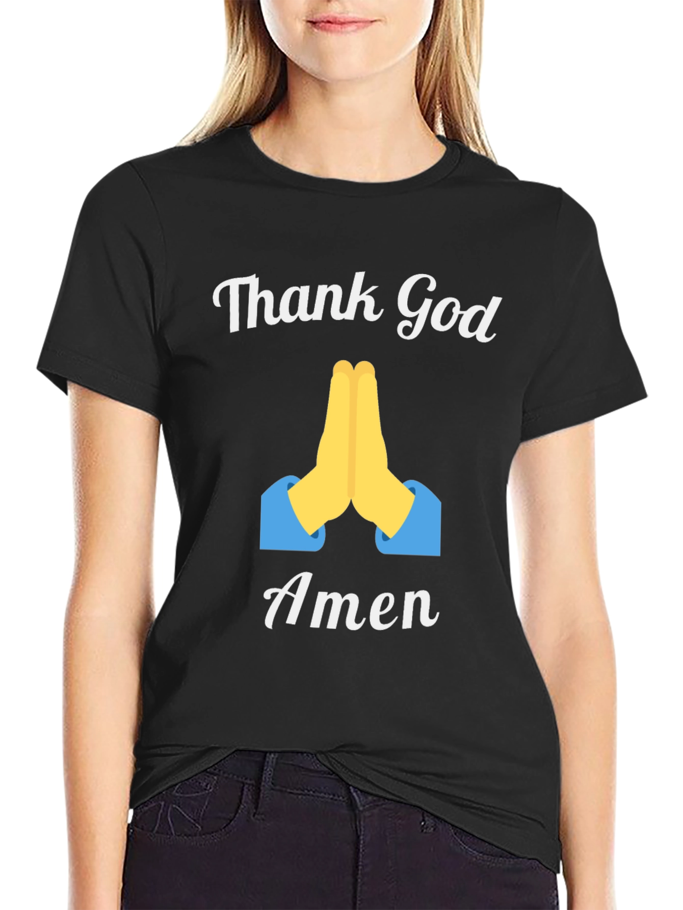 Thank God Amen T-Shirt - Stylish & Religious