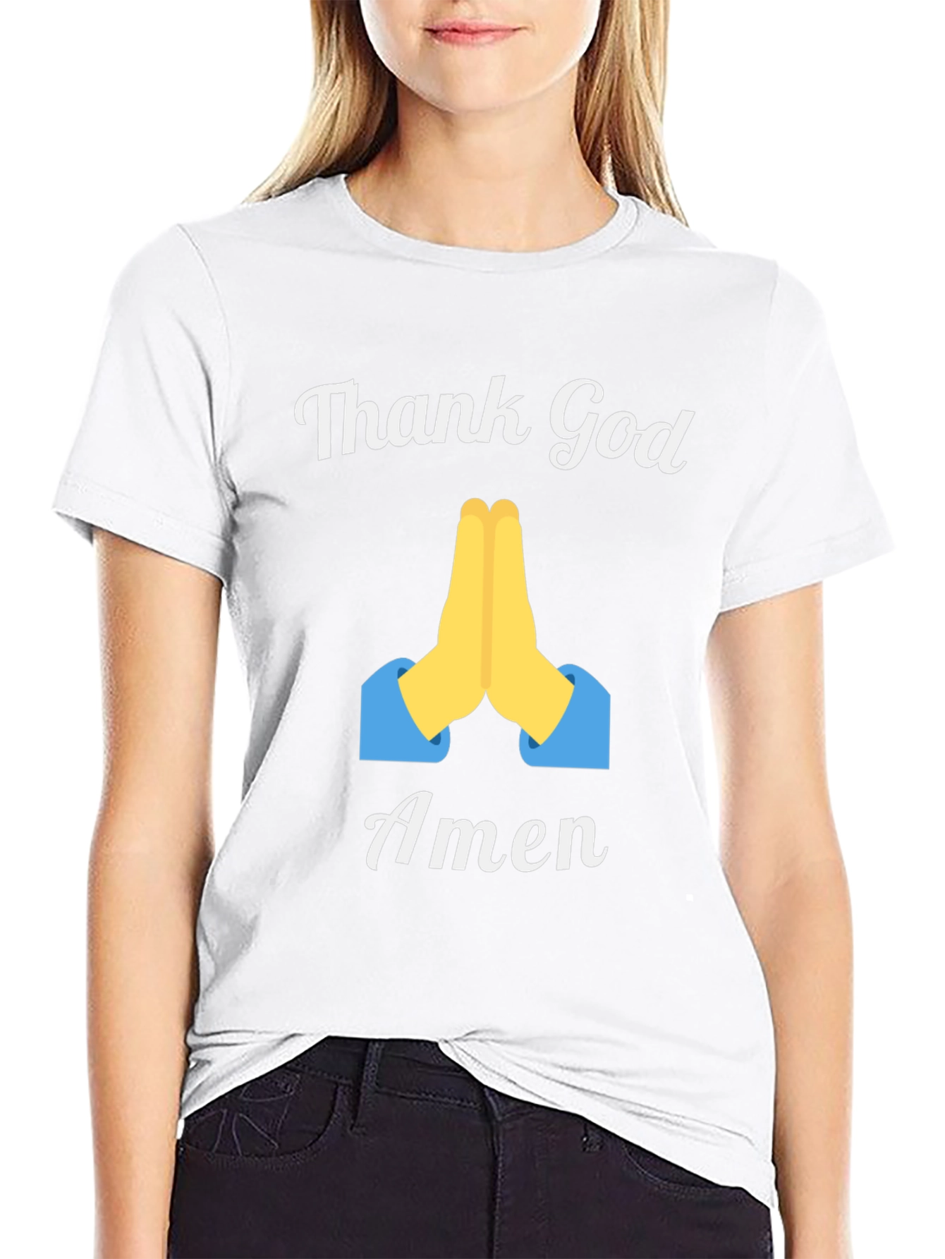 Thank God Amen T-Shirt - Stylish & Religious