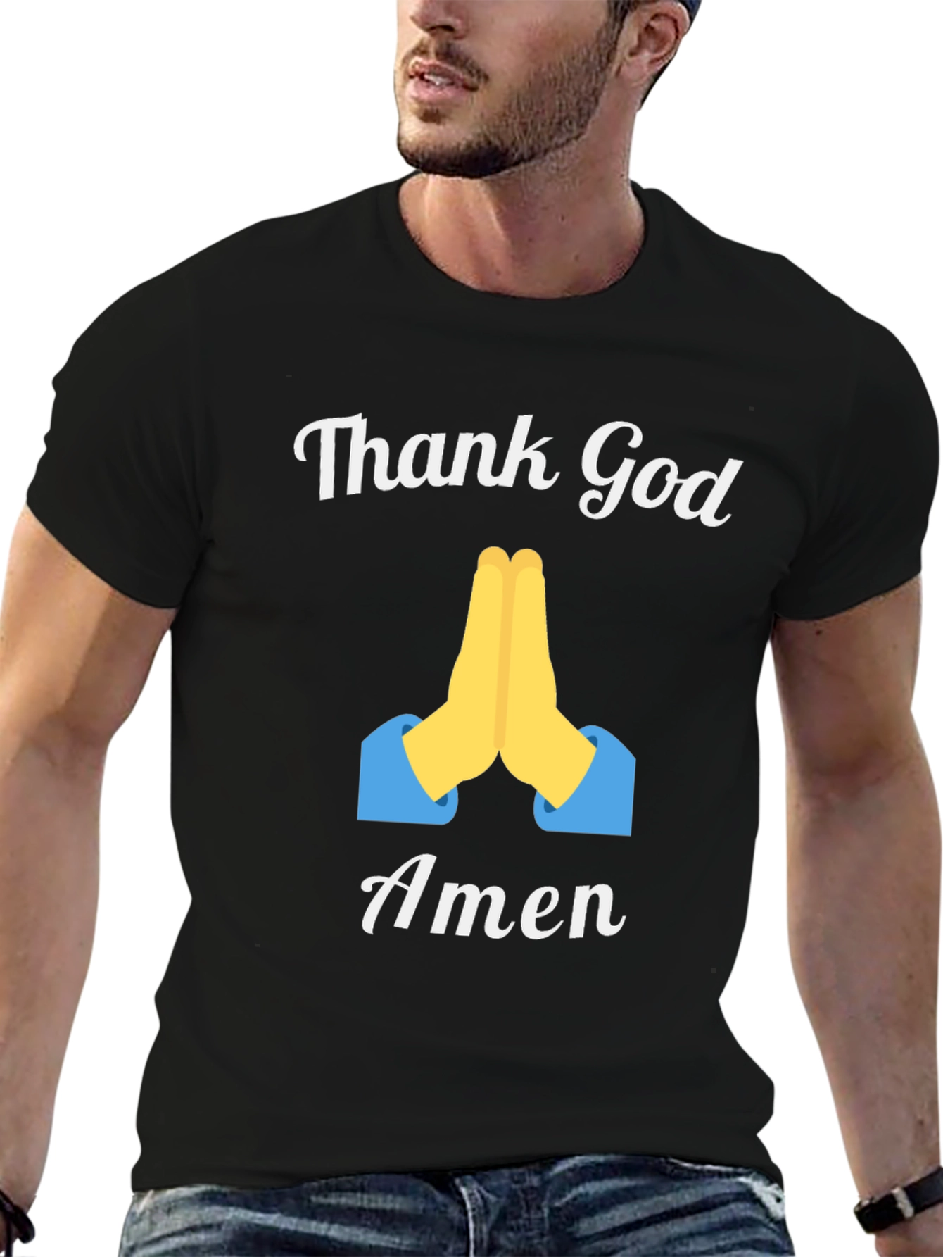 Thank God Amen T-Shirt - Stylish & Religious