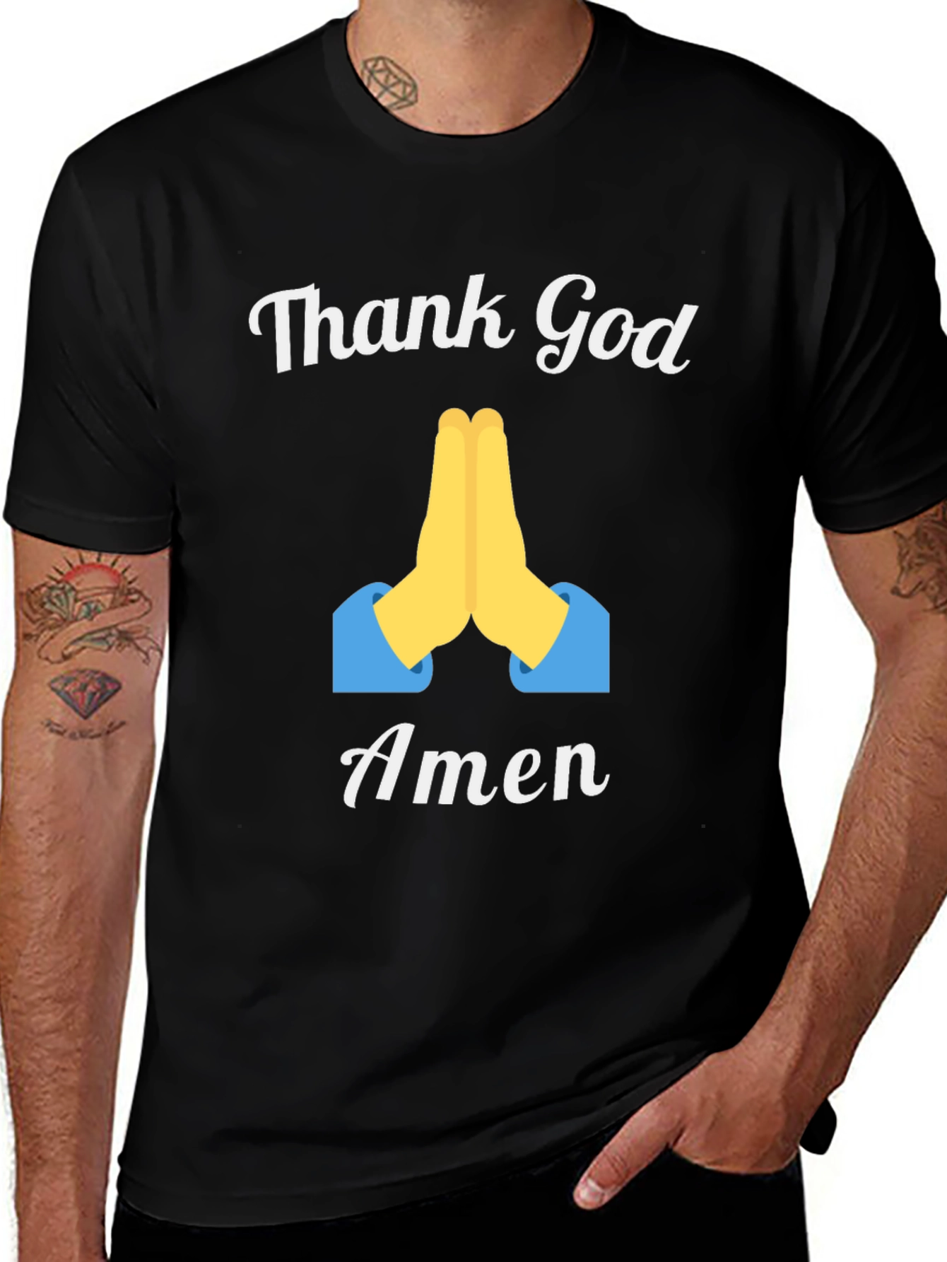 Thank God Amen T-Shirt - Stylish & Religious