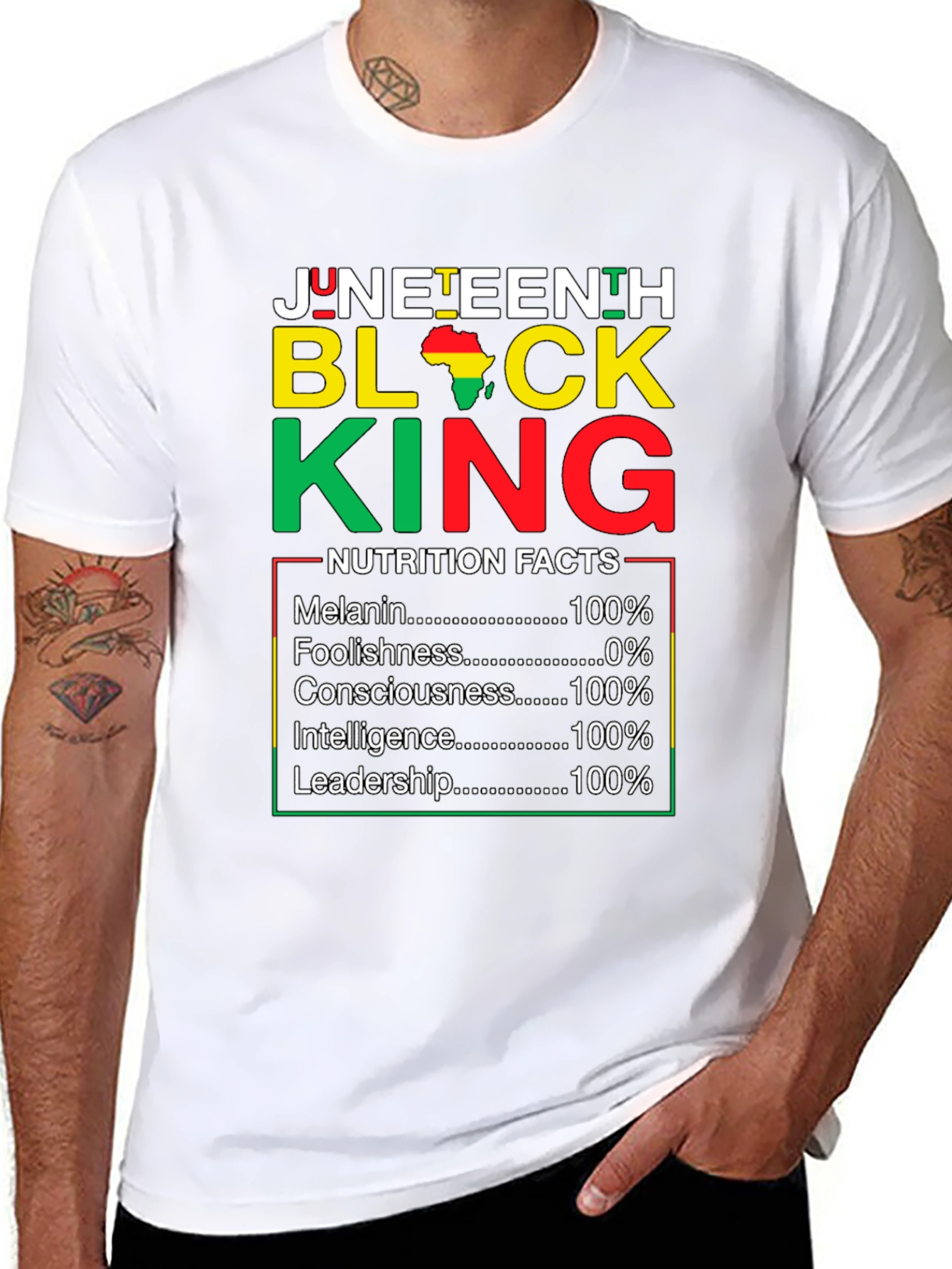 Juneteenth Black King T-Shirt