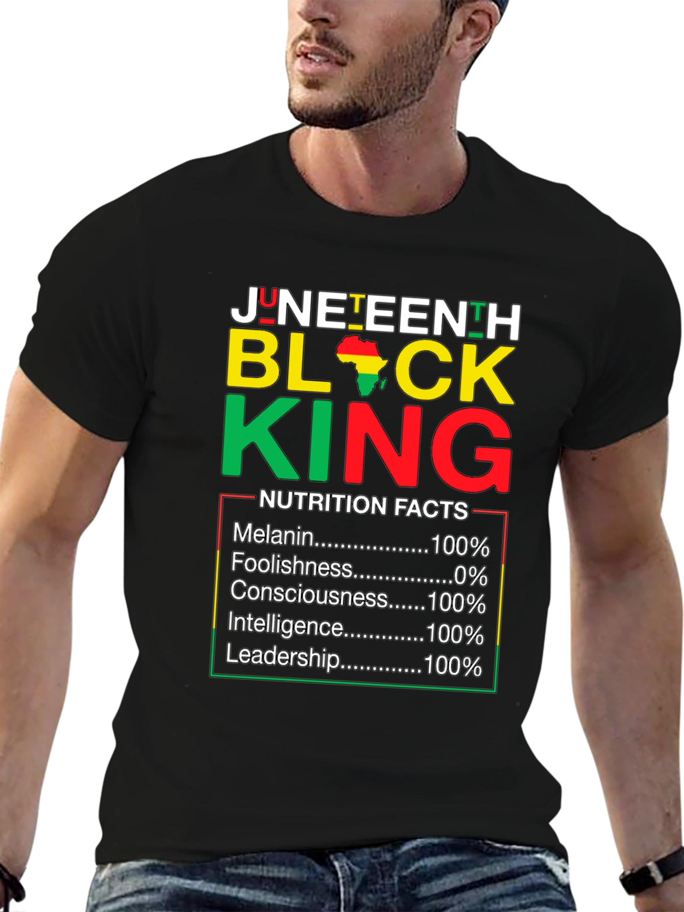 Juneteenth Black King T-Shirt