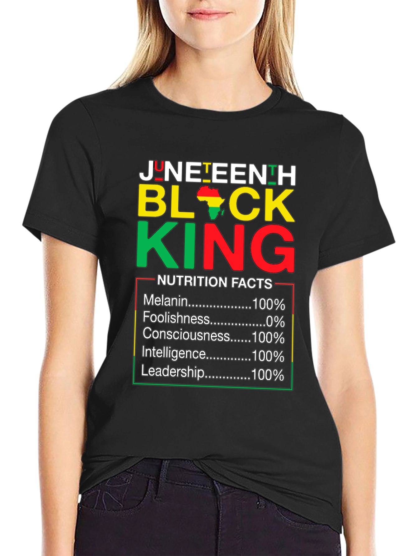 Juneteenth Black King T-Shirt