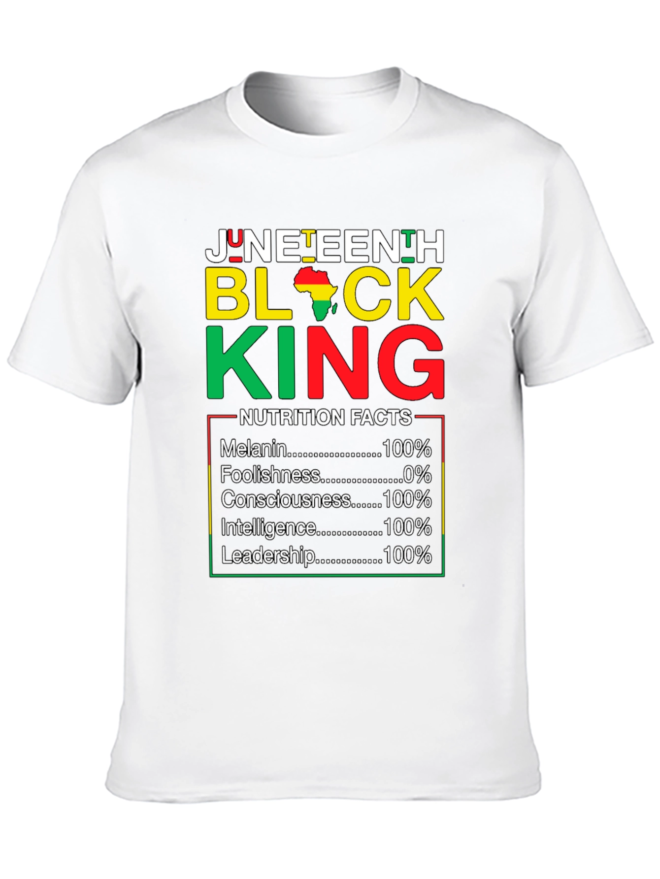 Juneteenth Black King T-Shirt