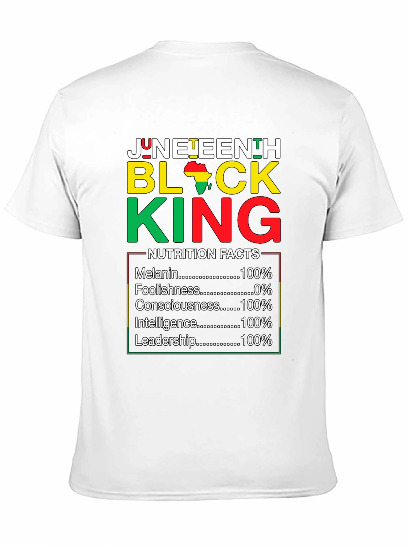 Juneteenth Black King T-Shirt
