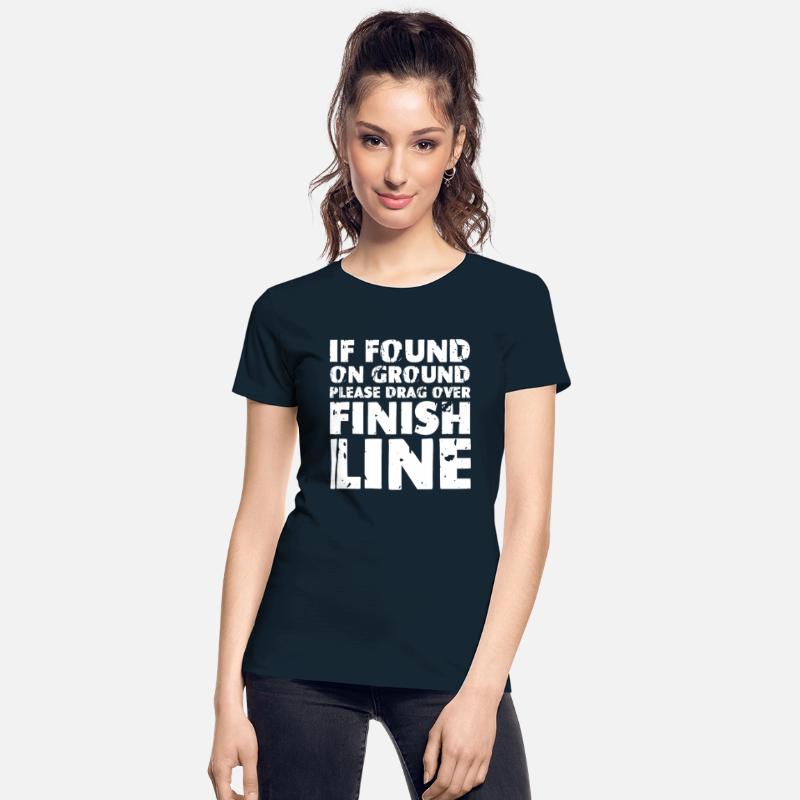 If Found On Ground Please Drag Over Finish Line
