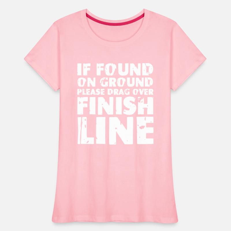 If Found On Ground Please Drag Over Finish Line