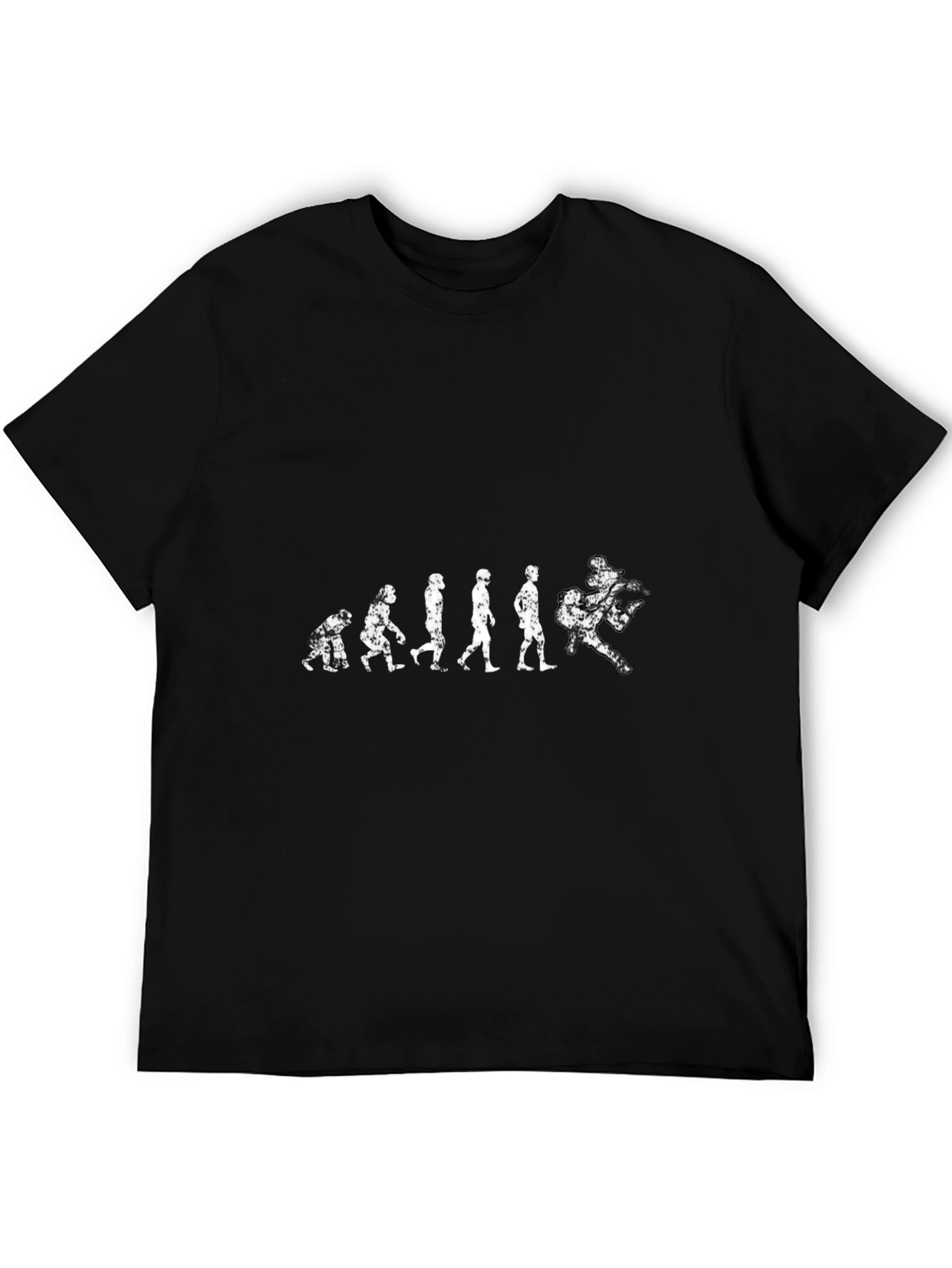Evolution of Rock T-Shirt - Black