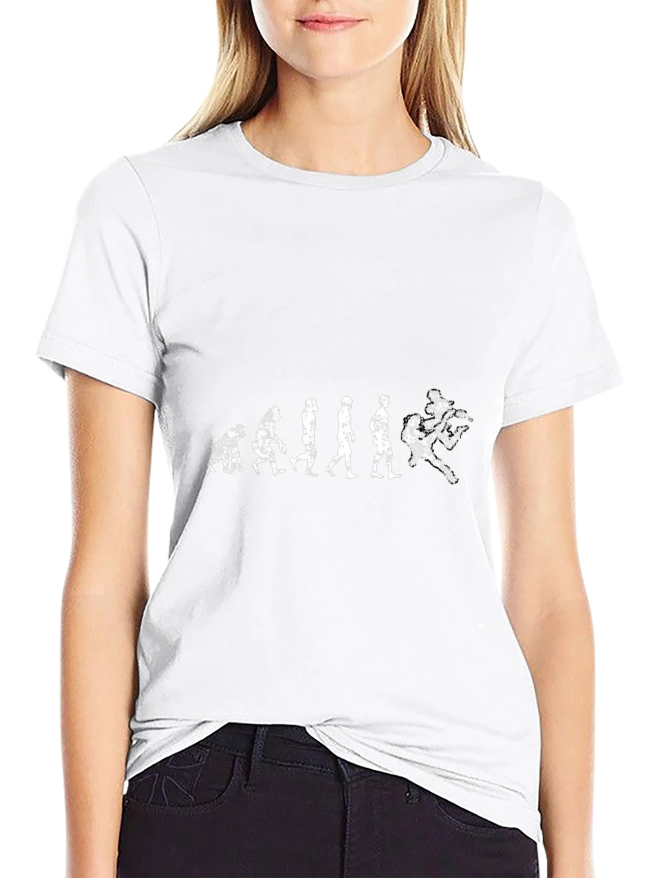 Evolution of Rock T-Shirt - Black