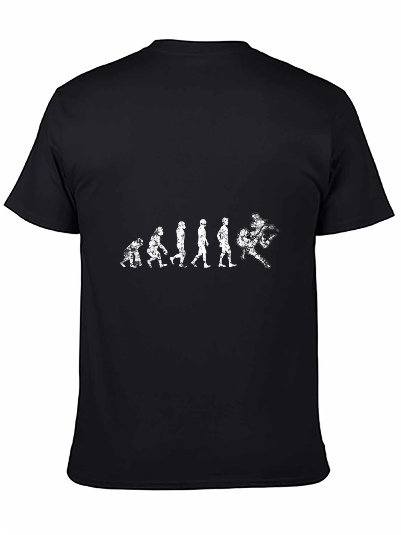 Evolution of Rock T-Shirt - Black