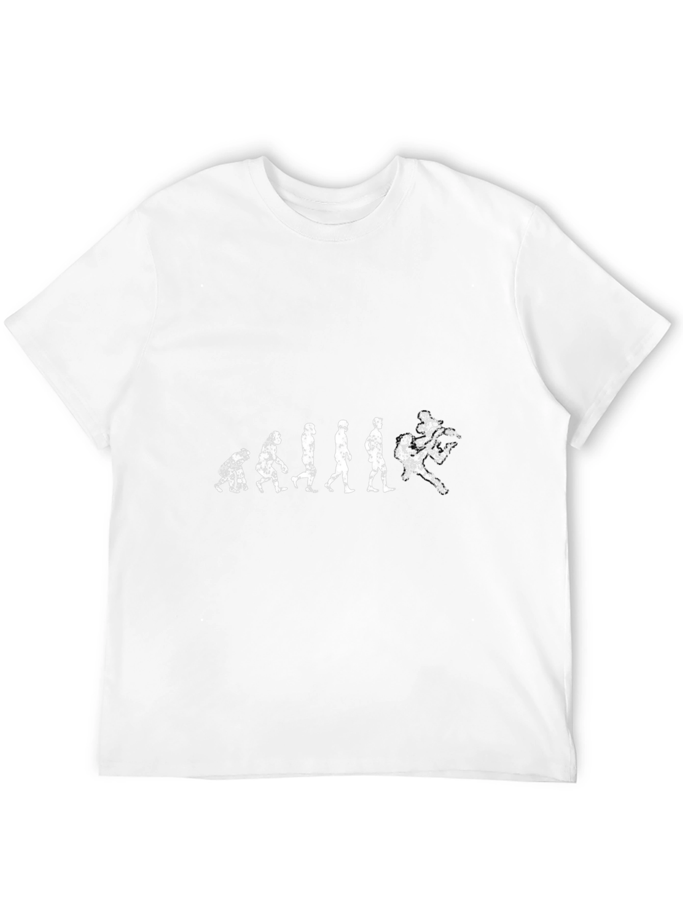 Evolution of Rock T-Shirt - Black