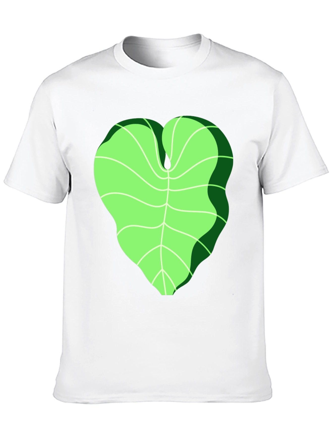 Leaf Graphic Tee - Unique Nature Inspired Design