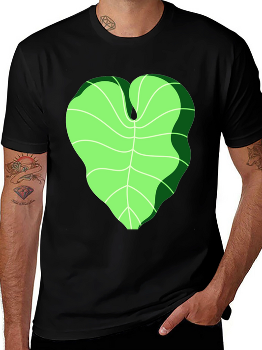 Leaf Graphic Tee - Unique Nature Inspired Design