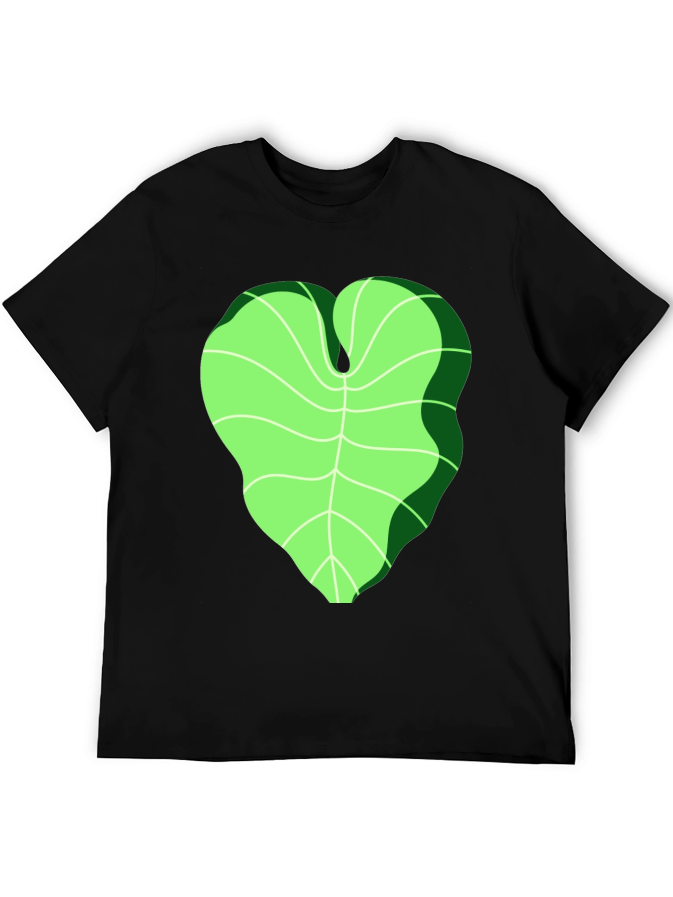 Leaf Graphic Tee - Unique Nature Inspired Design