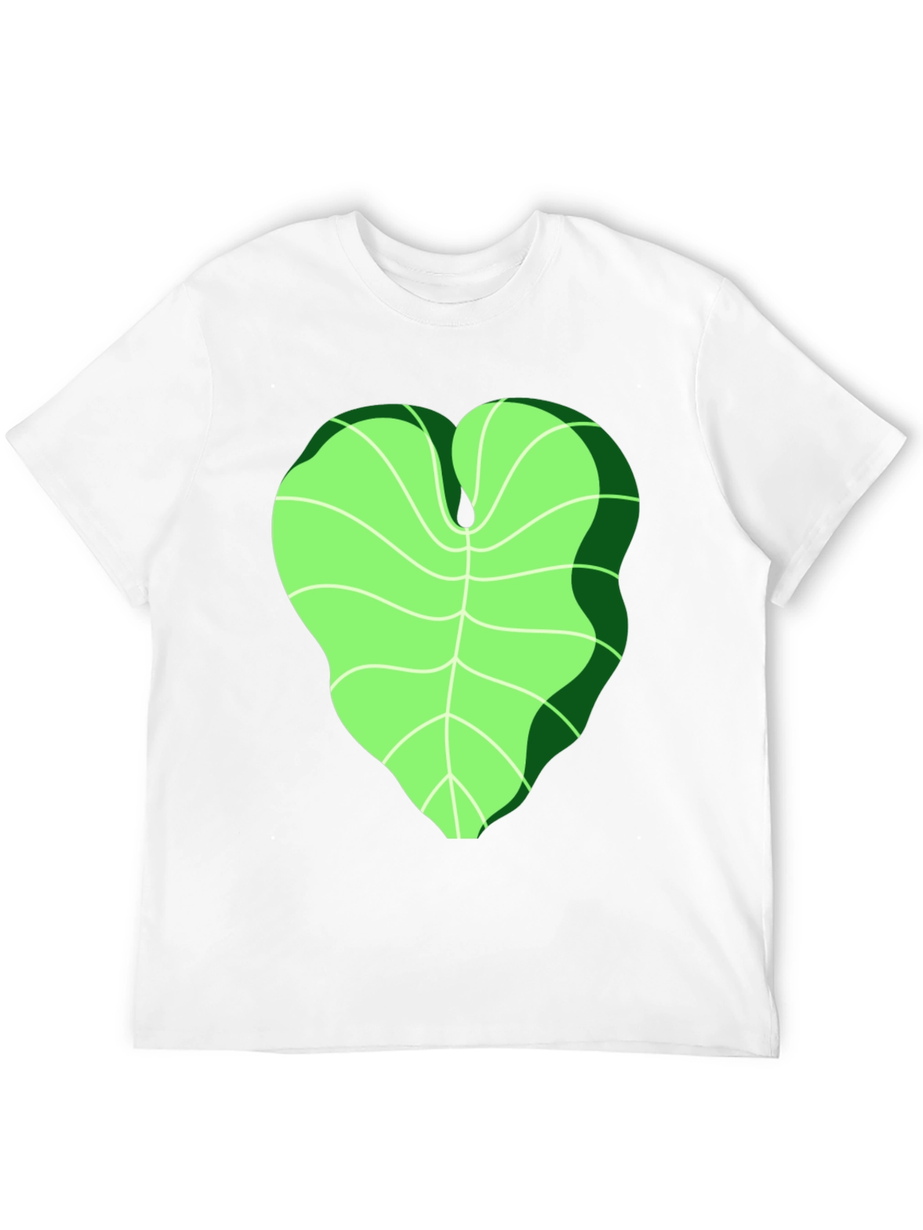 Leaf Graphic Tee - Unique Nature Inspired Design