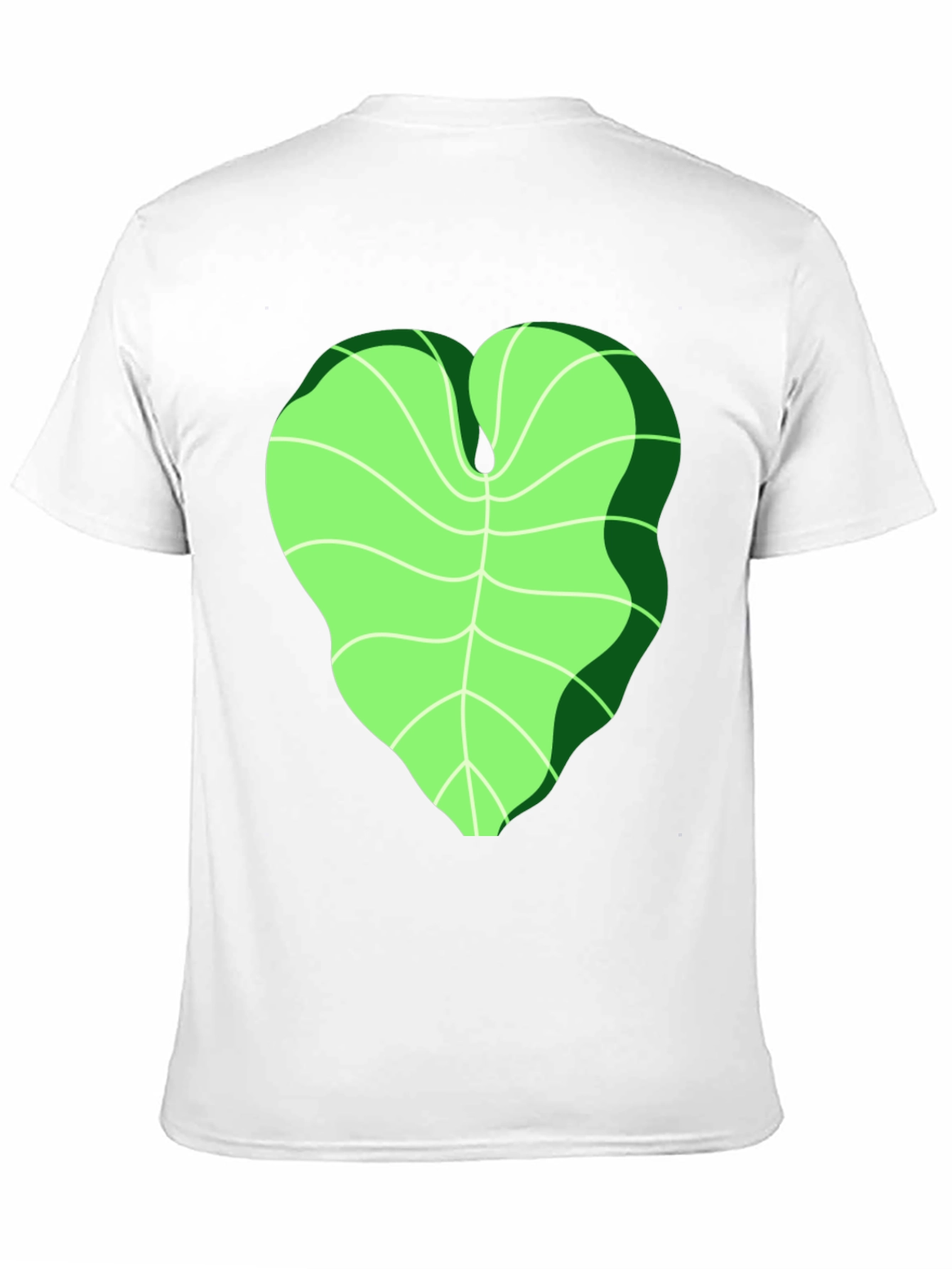 Leaf Graphic Tee - Unique Nature Inspired Design