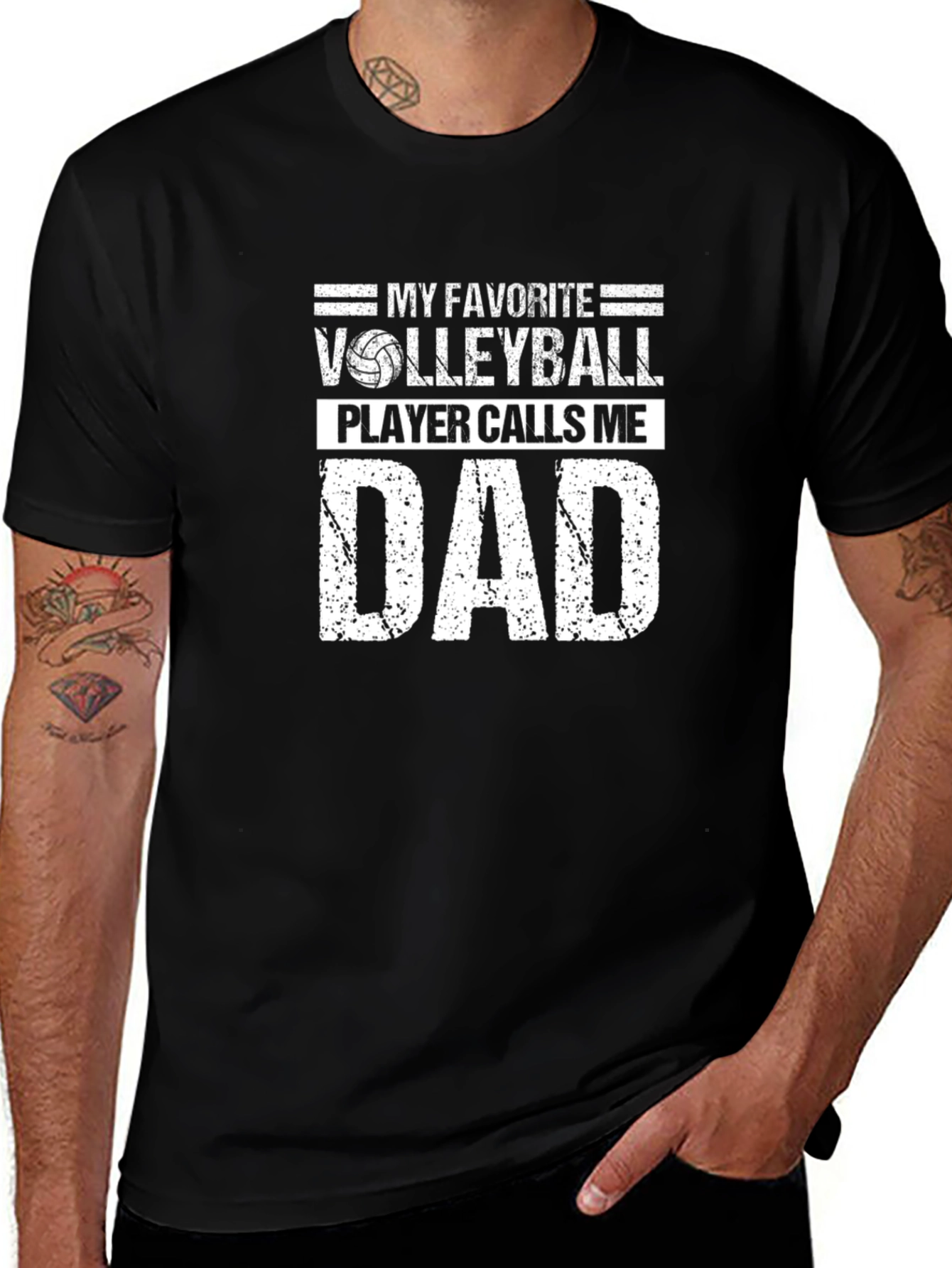 Volleyball Dad T-Shirt - Gift for Volleyball Dads