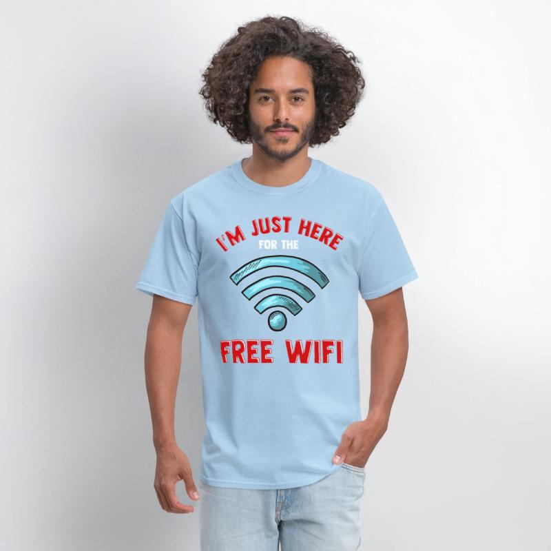 I'M Just Here For Free Wifi