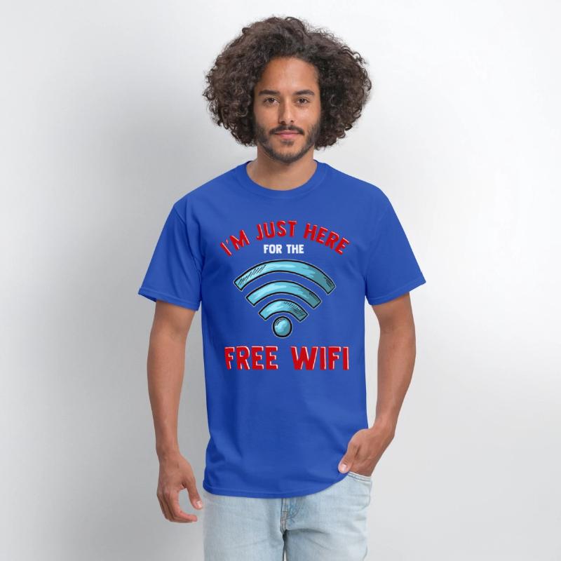 I'M Just Here For Free Wifi