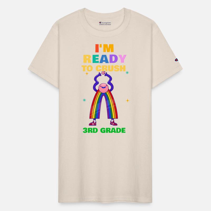 I'm Ready to crush 3rd grade, back to school