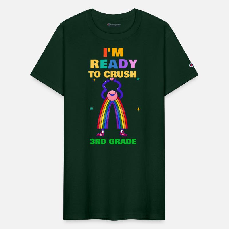 I'm Ready to crush 3rd grade, back to school