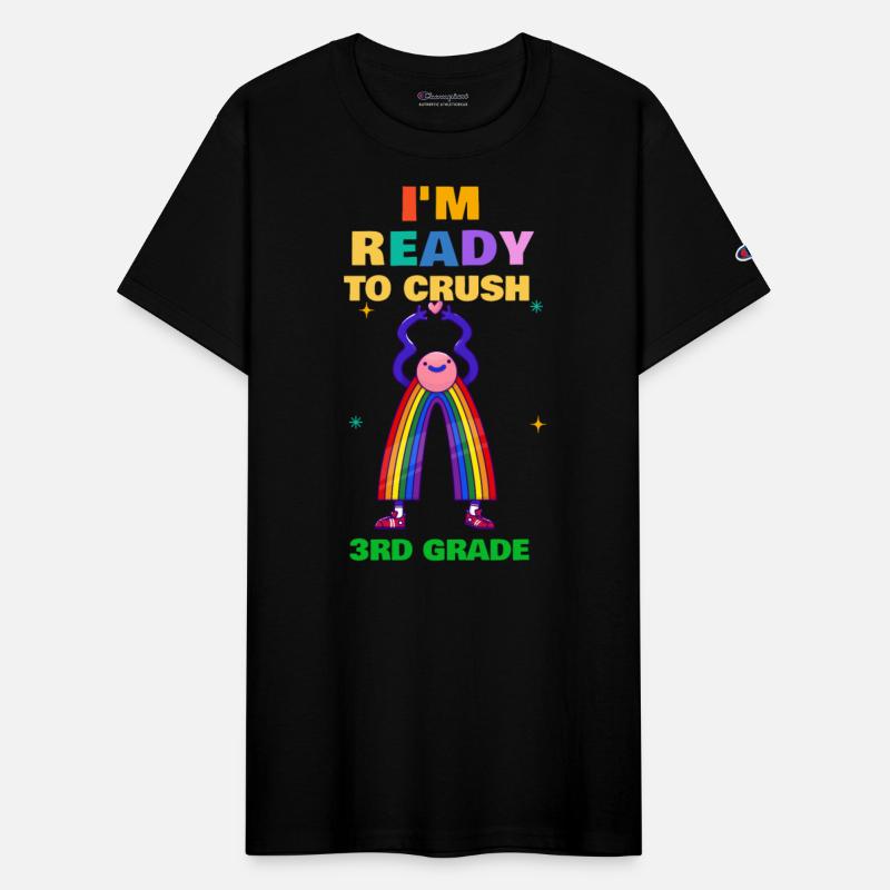 I'm Ready to crush 3rd grade, back to school