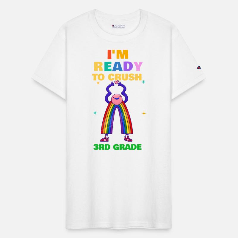 I'm Ready to crush 3rd grade, back to school