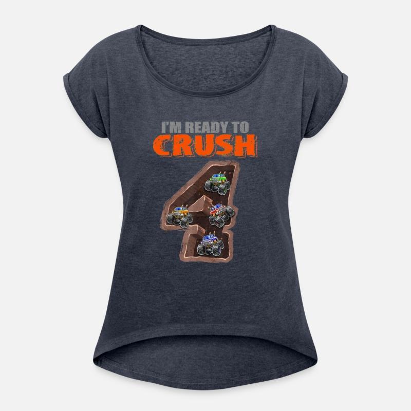 I'm Ready to Crush 4 Monster Truck 4th Birthday
