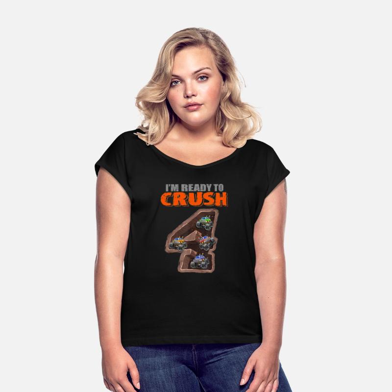 I'm Ready to Crush 4 Monster Truck 4th Birthday