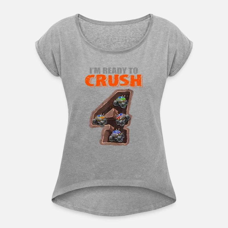 I'm Ready to Crush 4 Monster Truck 4th Birthday