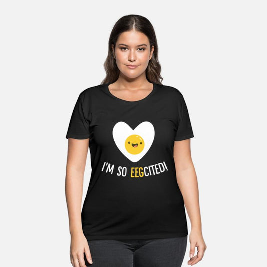 I'm So Eggcited Breakfast Joke Humor Eggs